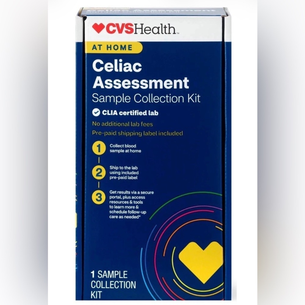 CVS Celiac (Gluten) Assessment Sample‎ Collection Test Kit 5/2027